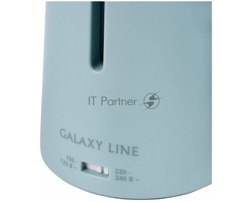 Отпариватель Galaxy Line GL 6196, синий, ручной, 700 Вт, контейнер для воды 150 мл