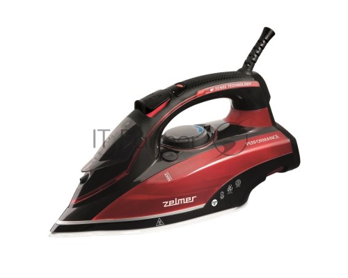Утюг Zelmer ZIR3210 PERFORMANCE BLACK/RED