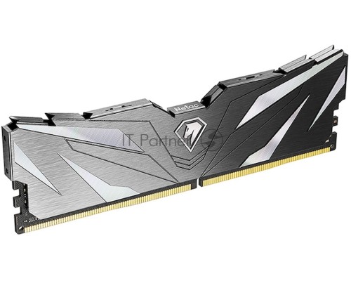 Оперативная память Netac 16GB DDR4 3600MHz Shadow II (2x8GB) CL18 1.35V / NTSWD4P36DP-16K / Black / with radiator