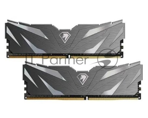 Оперативная память Netac 32GB DDR4 3200MHz Shadow II (2x16GB) CL16 1.35V / NTSWD4P32DP-32K / Black / with radiator