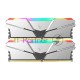Оперативная память DDR4 Netac Shadow RGB 16GB (2x8GB) 3600MHz CL18 1.35V / NTSRD4P36DP-16SC / Silver / with radiator