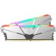 Оперативная память DDR4 Netac Shadow RGB 16GB (2x8GB) 3600MHz CL18 1.35V / NTSRD4P36DP-16SC / Silver / with radiator