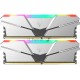 Оперативная память DDR4 Netac Shadow RGB 16GB (2x8GB) 3600MHz CL18 1.35V / NTSRD4P36DP-16SC / Silver / with radiator