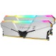 Оперативная память DDR4 Netac Shadow RGB 16GB (2x8GB) 3600MHz CL18 1.35V / NTSRD4P36DP-16SC / Silver / with radiator