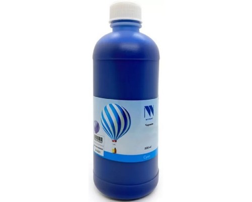 [Расходные материалы] Чернила NV PRINT универсальные на водной основе NV-INK500UC для аппаратов canon/Epson/НР/Lexmark (500 ml) Cyan совместимые