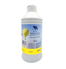 Чернила NV PRINT универсальные на водной основе NV-INK1000UY для аппаратов canon/Epson/НР/Lexmark (1000 ml) Yellow совместимые