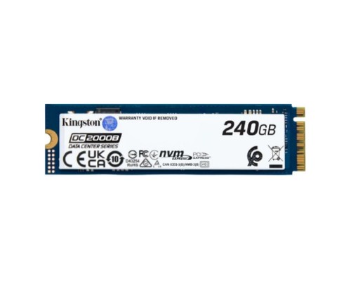[накопитель] Твердотельный накопитель SSD Kingston SEDC2000BM8/240G M.2 2280 240GB DC2000B Enterprise SSD PCIe Gen4x4