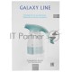 Отпариватель Galaxy Line GL 6197, бирюзовый, ручной, 700 Вт, контейнер для воды 100 мл