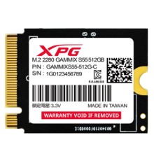 ADATA SSD 512GB XPG GAMMIX S55 PCIe Gen4x4 with NVMe SGAMMIXS55-512G-C