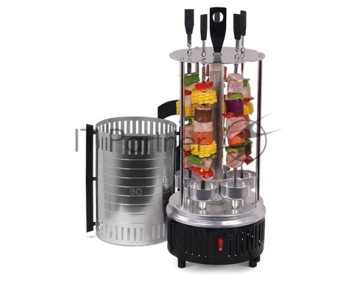 Электрошашлычница BQ BBQ1000 Black-Steel