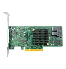 Контроллер ACD SAS3008-8R PCIe 3.0 x8 LP, SAS/SATA 12G, RAID 0,1,10,1E,JBOD, 8port (2*int SFF8643), 3008ROC (аналог LSI 9341-8i), RTL