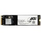 Накопитель SSD AGI 1Tb M.2 2280 AI198 Client SSD PCIe Gen3x4 with NVMe, 2000/1690, IOPS 214/243K, MTBF 1.6M, 3D NAND TLC, 400TBW, 0,37DWPD, RTL (610347) {100}