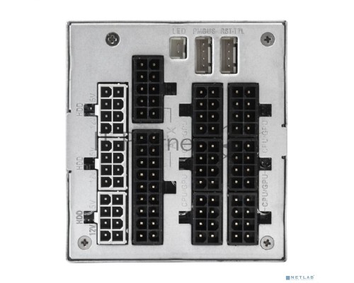 Серверный БП с резервированием 2U Redundant 2x1200W ExeGate EX292324RUS Industrial-RTS1200 (APFC, КПД 94% (80 PLUS Platinum), 4 cm fan, 24pin, 2x(4+4)pin, 2PCIe, 2SATA, 6IDE, Cable Management)