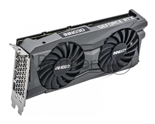 Видеокарта Inno3D RTX 3060 TWIN X2 12G GDDR6 192bit DVI HDMI 3xDP (N30602-12D6-119032AH) RTL