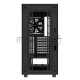 Компьютерный корпус Deepcool CH510 без БП, боковое окно (закаленное стекло), 1x120мм вентилятор сзади, черный, ATX