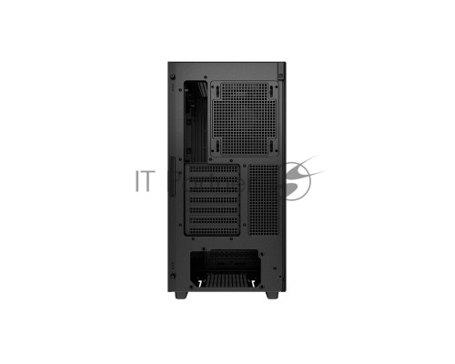 Компьютерный корпус Deepcool CH510 без БП, боковое окно (закаленное стекло), 1x120мм вентилятор сзади, черный, ATX