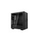 Компьютерный корпус Deepcool CH510 без БП, боковое окно (закаленное стекло), 1x120мм вентилятор сзади, черный, ATX