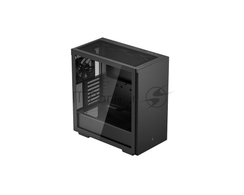 Компьютерный корпус Deepcool CH510 без БП, боковое окно (закаленное стекло), 1x120мм вентилятор сзади, черный, ATX