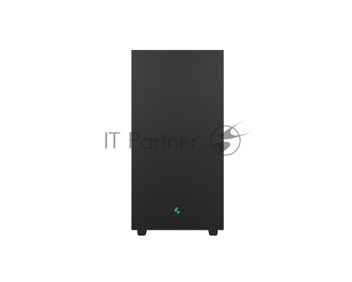 Компьютерный корпус Deepcool CH510 без БП, боковое окно (закаленное стекло), 1x120мм вентилятор сзади, черный, ATX