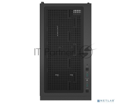 Компьютерный корпус Deepcool CH510 без БП, боковое окно (закаленное стекло), 1x120мм вентилятор сзади, черный, ATX