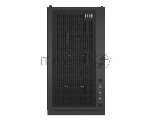 Компьютерный корпус Deepcool CH510 без БП, боковое окно (закаленное стекло), 1x120мм вентилятор сзади, черный, ATX
