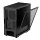 Компьютерный корпус Deepcool CH510 без БП, боковое окно (закаленное стекло), 1x120мм вентилятор сзади, черный, ATX