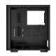 Компьютерный корпус Deepcool CH510 без БП, боковое окно (закаленное стекло), 1x120мм вентилятор сзади, черный, ATX