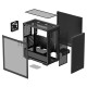 Компьютерный корпус Deepcool CH510 без БП, боковое окно (закаленное стекло), 1x120мм вентилятор сзади, черный, ATX