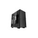 Компьютерный корпус Deepcool CH510 без БП, боковое окно (закаленное стекло), 1x120мм вентилятор сзади, черный, ATX