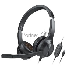 Наушники с микрофоном Creative Chat USB черный (51EF0980AA000)