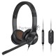 Наушники с микрофоном Creative Chat USB черный (51EF0980AA000)