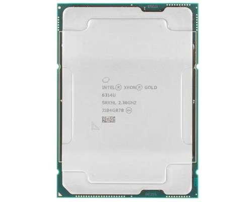 [Процессор] Центральный Процессор Intel Xeon® Gold 6314U 32 Cores, 64 Threads, 2.3/3.4GHz, 48M, DDR4-3200, 1S, 205W