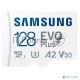 Флеш карта microSDXC 128GB Samsung EVO Plus Memory Card Samsung MB-MC128KA UHS-I U1 Class 10, Adapter, 130 MB/s, 10000 циклов, - 25°C to 85°C, RTL