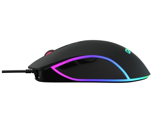 Мышь проводная GMNG 730GM черный, 12000 dpi, USB, кнопки - 7