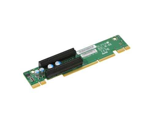 [Опция к серверу] Райзер-карта SuperMicro RSC-W-88 1U LHS WIO Riser card with two PCI-E x8 slots