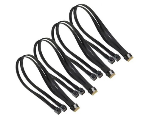 [Опция к серверу] Кабель SuperMicro CBL-KIT-610U-TNR-4 4 NVMe Cable Kit for X12 Ultra SYS-610U-TNR RoHS compliant