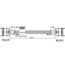 Кабель SuperMicro CBL-MCIO-1255M5FH