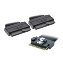 Кабель Supermicro CBL-SAST-1231LP-85 SlimlineLP x8 (STR) to 2x SFF 8639,2x4,PH4.2,35/35/30/3