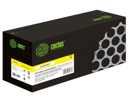 Картридж лазерный Cactus CS-MPC6003Y 841854 желтый (22500стр.) для Ricoh MPC4503/C5503/C6003/C4504/C5504/C6004