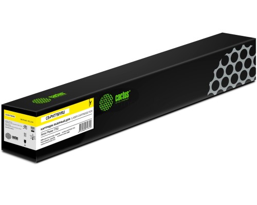 Картридж лазерный Cactus CS-PH7750YRU желтый (22000стр.) для Xerox Phaser 7750