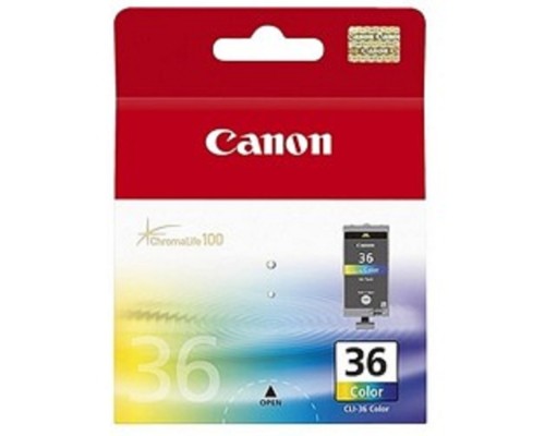 [Расходные материалы] Canon CLI-36Color 1511B001 Картридж для Mini Pixma 260, Цветной, 250стр.