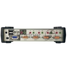 Переключатель ATEN 4-Port PS/2-USB VGA/Audio KVMP™ Switch with OSD