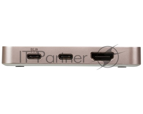 Док станция ATEN USB-C 4K Ultra Mini Dock with Power Pass-through