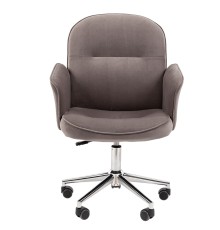 Кресло Chairman Home 130 Россия ткань Т-55 серый (7142119)