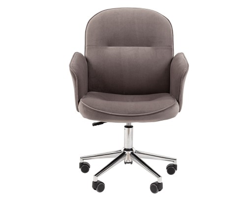 [Офисные кресла] Кресло Chairman Home 130 Россия ткань Т-55 серый (7142119)