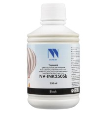 Чернила NV PRINT сублимационные NV-INK250BkSb для аппаратов Epson, Mimaki, Mutoh, Roland (250ml) Black