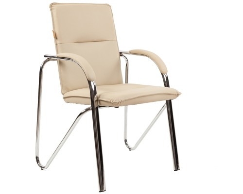 [Офисные кресла] Офисное кресло Chairman CH851 экокожа, бежевый (2 шт.) (7156567)