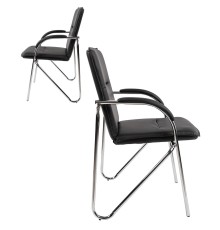 Офисное кресло Chairman CH851 экокожа, черный (2 шт.) (7146004)