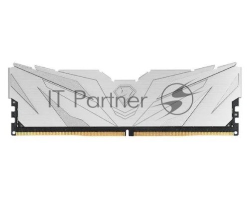 Оперативная память DDR 4 DIMM 16Gb PC21300, 2666Mhz, Netac Shadow II NTSWD4P26SP-16W   C19 White, с радиатором