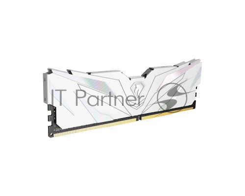 Оперативная память Netac 16Gb DDR4 3200Mhz DIMM PC25600, Shadow II NTSWD4P32SP-16W   C16 White, с радиатором